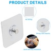 SOVNSG Adhesive Picture Hooks, 15 Pcs, 33 lbs Max Load