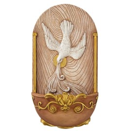 The Trinity Dove Holy Spirit Holy Water Font