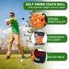 FINGER TEN Golf Swing Trainer Impact Smart Ball with Adjustable