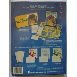 221 B Baker Street Game Set H-02 Cases 21-40