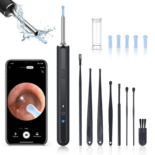 Ear Wax Removal, Ear Wax Removal Kit with 1080P HD,