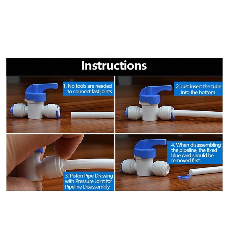 FOCCTS 15Meters Water Supply Pipe Tube and Fridge Connectors Kit