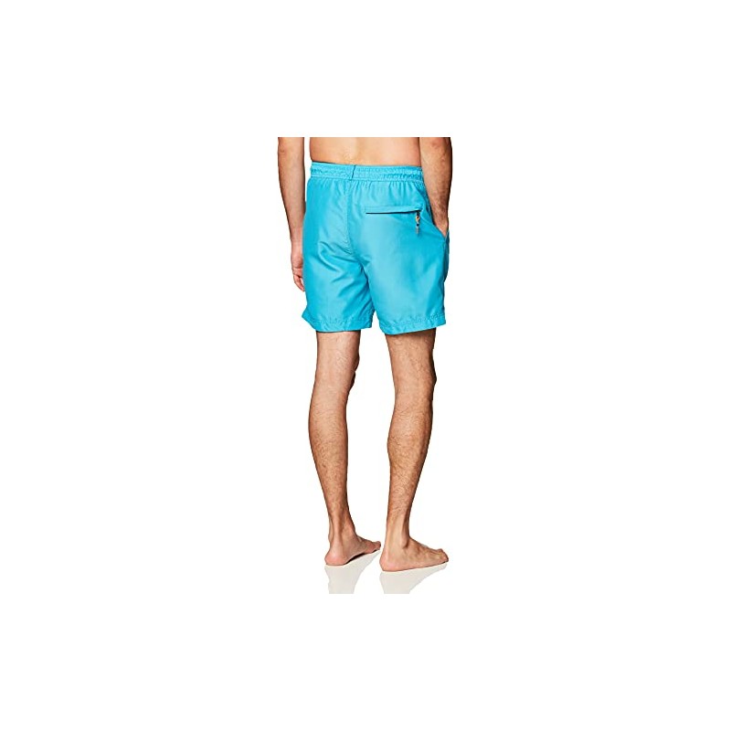 Superdry Waterpolo - Bañador para Hombre, Azul Océano, Small