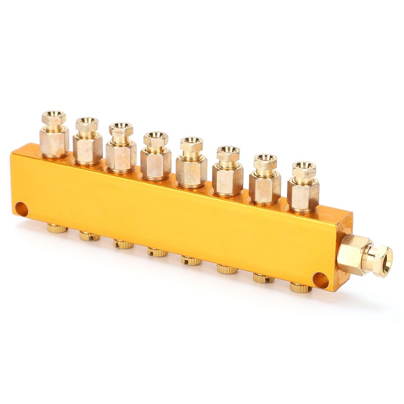 Oil Distributor Stainless Steel Adjustable Tubing Piston Separator B Type