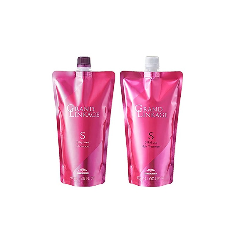 Milbon Grand Linkage Silky Luxe 400 Refill Set