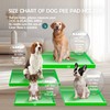 MEEXPAWS Dog Pee Pad Holder Tray Foldable, Puppy Pad Holder