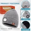 Beanie with Light for Men 2 Pack, Hat with Light