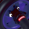 Spirit Carnegie Ab Toner Roller Bauchtrainer mit Bremse Rücken Bauchmuskulatur