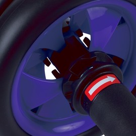 Spirit Carnegie Ab Toner Roller Bauchtrainer mit Bremse Rücken Bauchmuskulatur