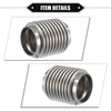 carpopart 2.5"x3.94" Universal for Car Auto Exhaust Flexible Pipe Exhaust