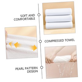 COLLBATH 16Pcs Disposable Compressed Towels Portable Face Towels for Travel Soft and Skin Friendly Wash Towels Quick Dry Towel Tablets for Daily Use Lightweight and Convenient