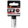 Performance Tool W38018 6-Point Socket, 3/8-Inch Drive, 9/16