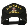 e4Hats.com US Navy Veteran Military Patch Mesh Back Cap -