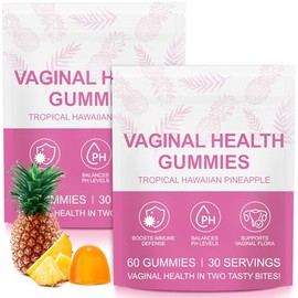 Vaginal Probiotics for Women, PH Balance Gummies, Probiotics for Women Vaginigal Health, Support Healthy Odor, Yeast Balance & Flora, Vaginal Health S