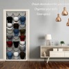 Over-the-Door Hat Organizer for Baseball Caps – 24 Clear Pockets