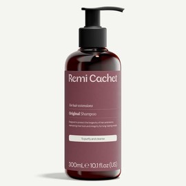 REMI CACHET Hair Extensions Shampoo 300ml | Designed to Protect Hair Flawless Results | Strawberry Cucumber Scent | Silky and Smooth Results Hydrates and Detangles