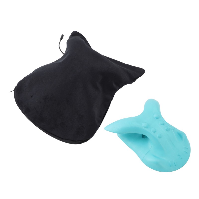 Electric Neck Stretcher Relieve Fatigue Reduce Stress Heated Cervical Neck