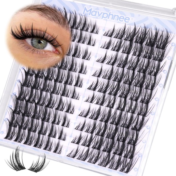 Manga Lash Clusters Spiky Cluster Eyelash Extensions Cat Eye Anime