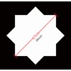 BVCY Flowstar Beginners Spinning Cloth Flow Star Juggling and Skill