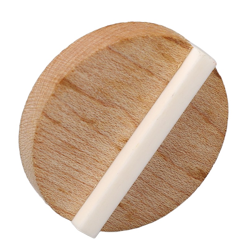 Guitar Resonator Biscuit Replacement Maple Wood Biscuit with Ox Bone