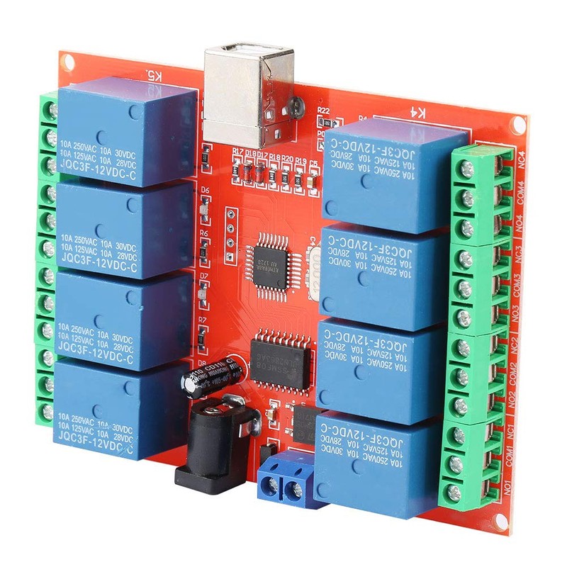 Smart Board USB 12V 8 Channel Relay Controller Switch Module