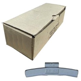 Wheel Weights AW Coated Series Lead - .25 oz to 3.00 oz - 25 Pack per Box (2.75 oz - 25 Pack)