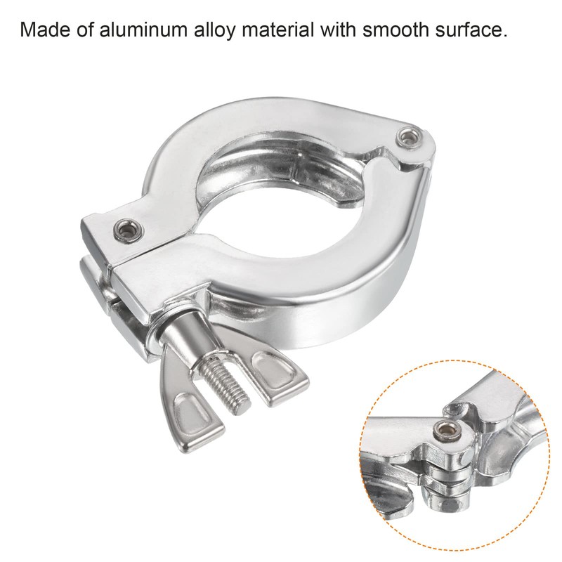 PATIKIL KF-25 Vacuum Clamp 1 Piece Aluminum Alloy Durable Single