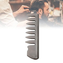Peine de estilo para hombres con dientes anchos, herramienta profesional para cabello mojado y secado, ideal para todos los tipos de cabello y...     