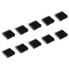 10pcs 40x11x40mm Black Heat Sink Radiator Aluminum Cooling Fin 3