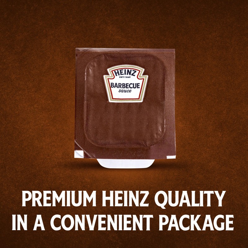Heinz BBQ Sauce Dip Cup Single Serve Packet (1 oz