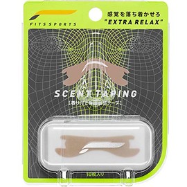 Fitz Sports Scented Nasal Extension Tape Extra Relax (Beige), Pack of 10