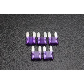 Install Bay 5 PACK ATM 3 AMP FUSES MINI FUSE BLADE STYLE CAR BOAT AUTOMOTIVE AUTO ATM3