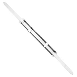 50 Pcs NUZAMAS Metal Prong Paper Fastener Complete Set Standard 2-Hole Punch Compressor for Paper File Folder 1.3 inch Capacity 3.15 inch Base