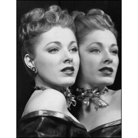 Eleanor Parker Portrait Studio Photo Framing Print 8 x 10