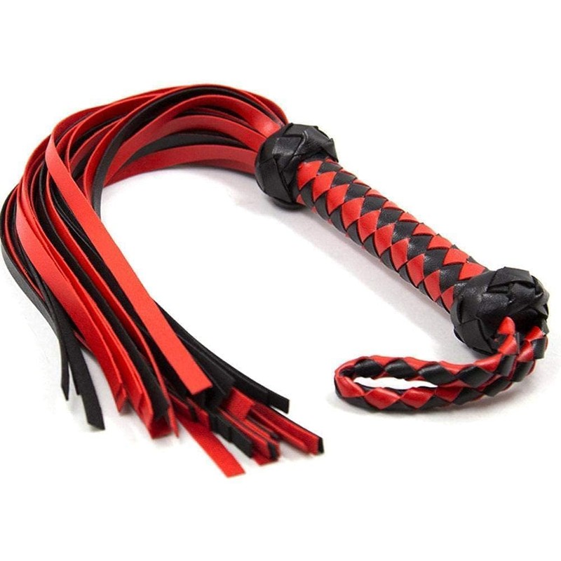 SUNGOOYUE Artificial Leather Horse Riding Whip for Horse Training Crop