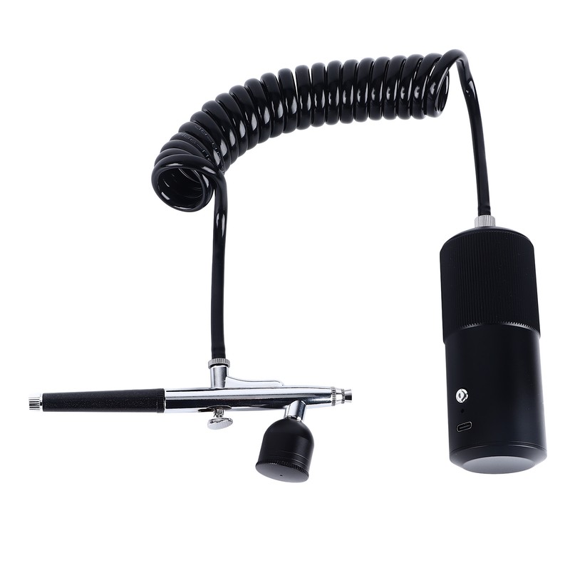Cordless Airbrush Kit with Compressor 23 To 26PSI Rechargeable 3