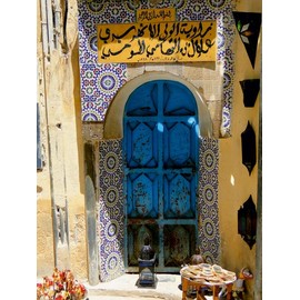 CALVENDO Jigsaw Puzzle Door in FES 1000 Pieces Laying Size 48 x 64 cm Photo Puzzle Picture by Michaela Schiffer