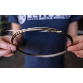 Bare Wire Replacement Jump Rope Speed Cable - 1/16" Stainless Steel Cable - 10ft Long USA Made Cord for Fastest Speed - Compatible with all Cable Speed and Elite Surge 2.0 Handles