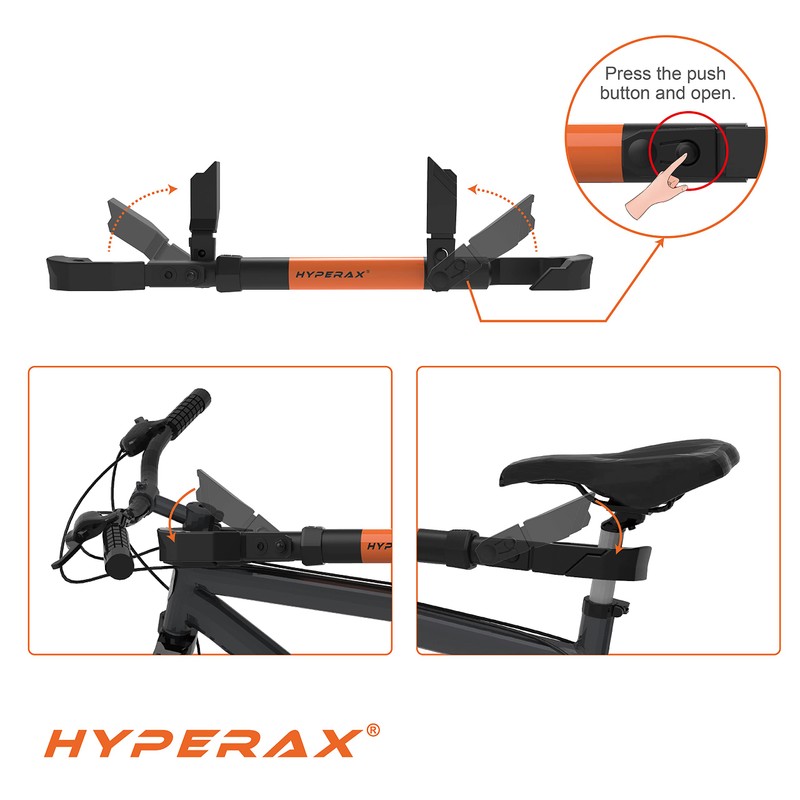 HYPERAX Step Thru e Bike Adapter Fits Up to 70