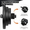 NewBEP 2PCS Olympic Adapter Sleeve 7.8" with Olympic Barbell Clamps
