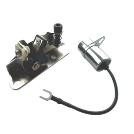GardenP+ 160-1183, 312-0246 Lawn Mower Points and Condenser Set for Onan B Series and John Deere Engines, 160-1183 Point and 312-0246 Condenser, OEM 1601183 and 3120246