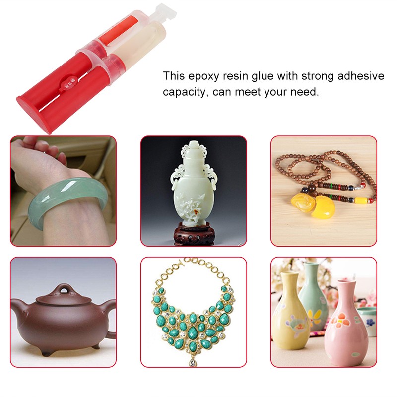 5 Minutes Rapid Epoxy Resin Adhesive AB Glue Wooden Metal