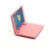 Gutshof miniaturen Scale 1:6 Miniature Computer Pink Dollhouse Decorative Laptop