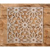 Lattice Panel with a Pretty Pond Flower Design MDF Home
