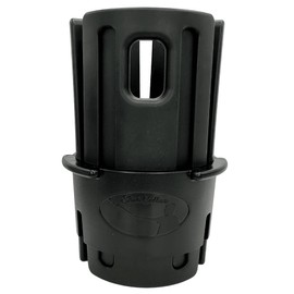 Shot Collar Bat Weight 16 to 24 oz | Easy On/Easy Off (Twist or Tap Off) Baseball Bat Weight | Customize Colors to Match Equipment or Team (16, 20, 24 Ounces) – Black w/Black Inserts