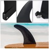 Removable Surfboard Fin, SUP Longboard Fin with Fin Screws, Surfboard
