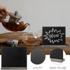 NUOLUX Menu Board Desktop Mini Chalkboard Message Board Menu Stand