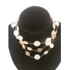 A New Day 8" 3 Row Pearl Bead Necklace Pearl