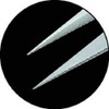 TRUSCO TSP-210 Stainless Steel Tweezers with Rubber Grip 4.7 inches