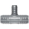 Barbed Tee, PVC, 1" Barb Size, Gray - 1 Each